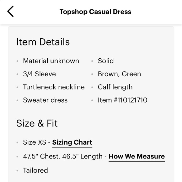 Midi Turtleneck Sweater Dress - Picture 3 of 3